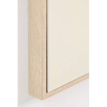 Quadro Decorativo 100x120 Cm Con Rilievo Eines Beige Crema - Sklum
