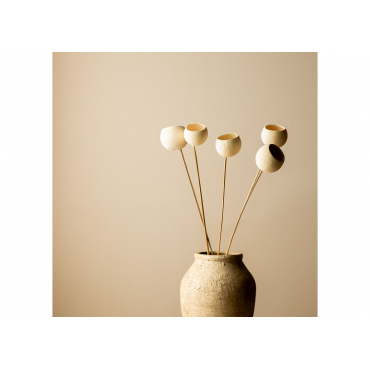 Rami Secchi Bianchi Decorativi – 10 Pezzi, Per Vasi, Centrotavola, Casa, Ufficio, Feste, Effetto Naturale Ed Elegante