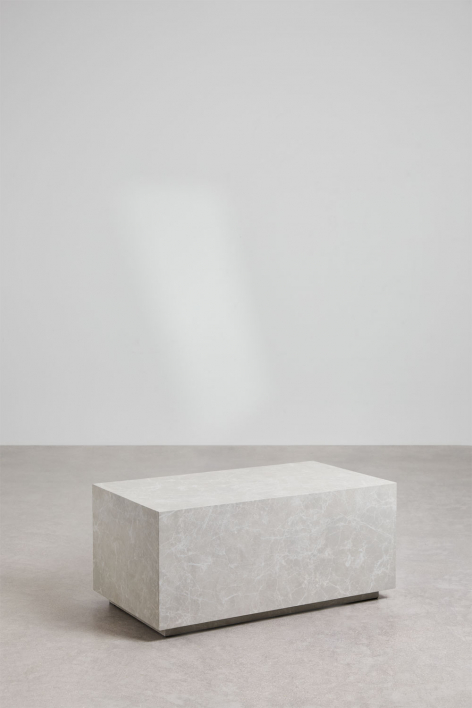 Tavolino rettangolare 90x50 cm in MDF Aria