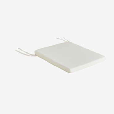 Cuscino Per Sedia Elton Gardenia Bianco - Sklum