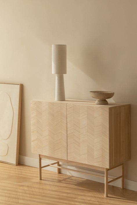 Aparador 100x40 cm in legno Garrik