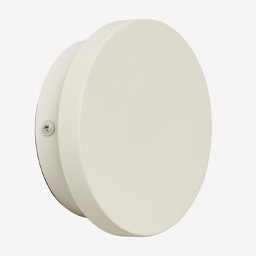 Applique Da Parete Per Bagno A Led In Acciaio Inossidabile Arizona Gardenia Bianco & Ø12 Cm - Sklum