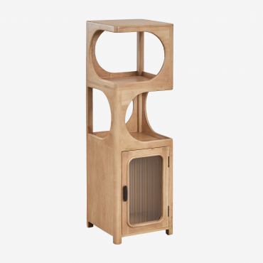 Carrello Portaoggetti Da Bagno Nilo Con 3 Ceste | Scaffale Mobile In Plastica Grigio, 57x15.5x28 Cm, Per Asciugamani E Prodotti
