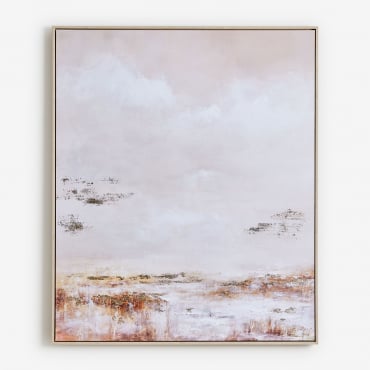 Quadro Decorativo 100x120 Cm Dipinto A Mano Su Tela Kenvo Colori Naturali - Sklum