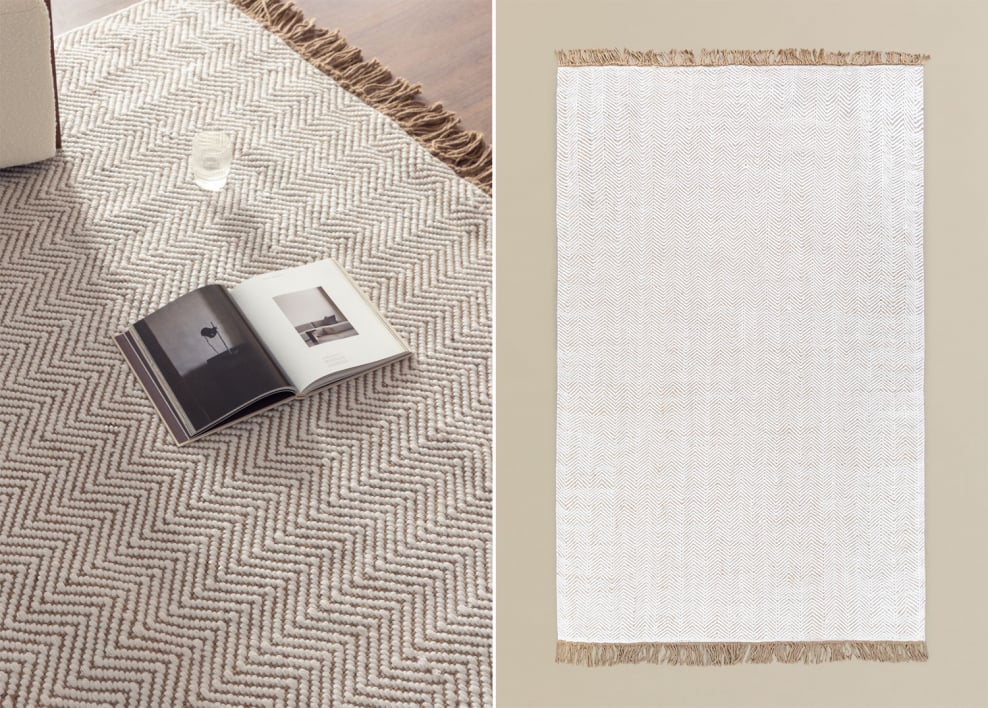 Tappeto rettangolare 200x300 cm in juta Maxandra