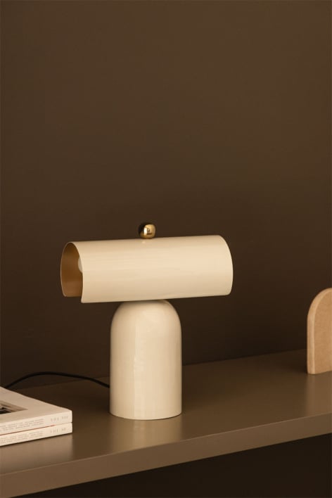 Lampada da tavolo in ferro Mondeor