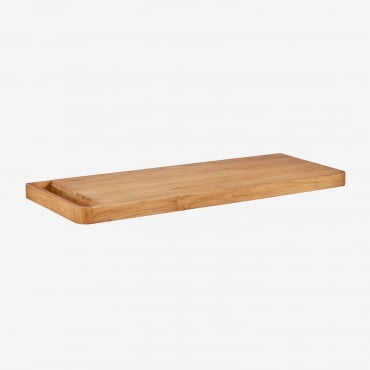 Mobile Da Bagno Sospeso In Teak Neill Legno Di Teak - Sklum