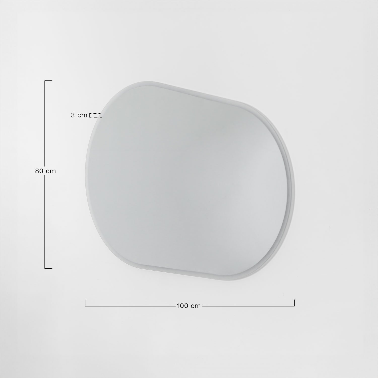 Set mobili da bagno in legno Macrae con lavabo integrato    , MISURE