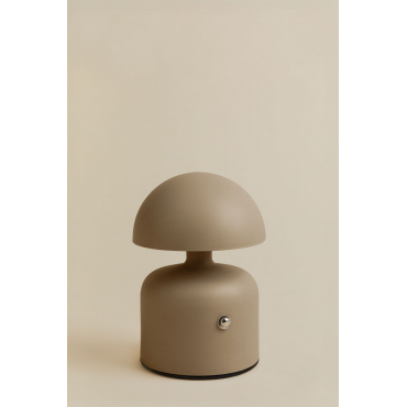 Lampada Da Tavolo A Led Per Esterni In Ferro Senza Fili Nantali Moka Brown - Sklum