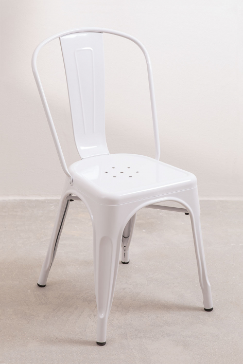 Confezione da 2 sedie da pranzo impilabili Lix