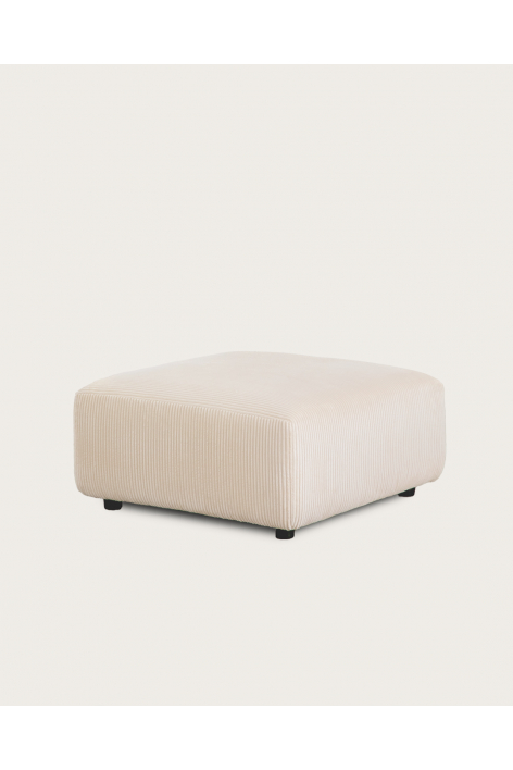 Pouf rettangolare 105x85 cm Bruna