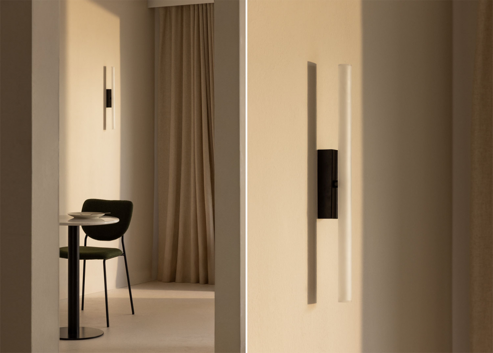 Applique a LED in acciaio inox Ziraivo