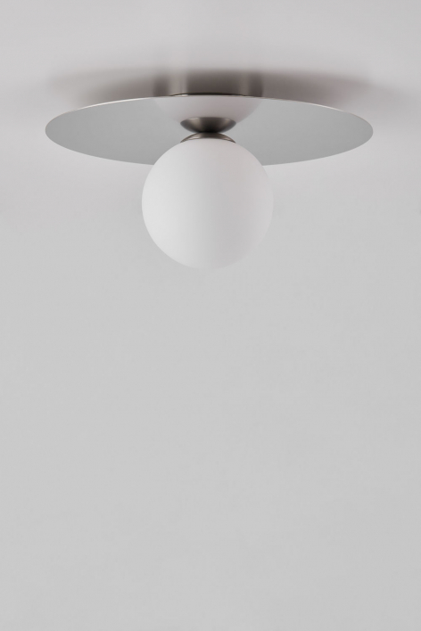 Lampada da soffitto in ferro e vetro Anine