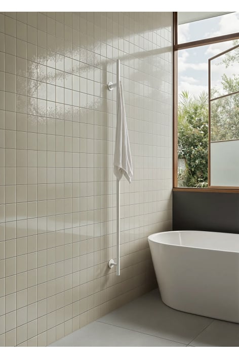 WARM TOWEL TUBE - Scaldasalviette elettrico a barra 60 W/120 W