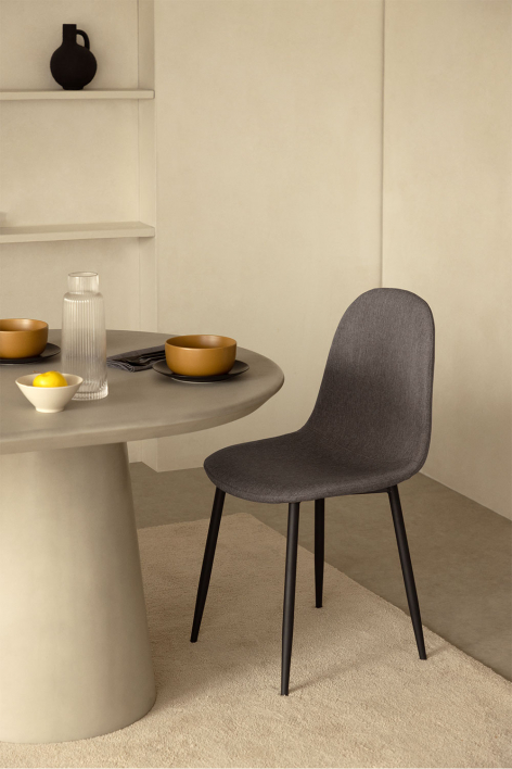 Sedia da pranzo imbottita Glamm