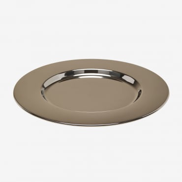 Set Di 2 Sottopiatti Ø30 Cm In Acciaio Inox Kirsh Acciaio Inossidabile - Sklum