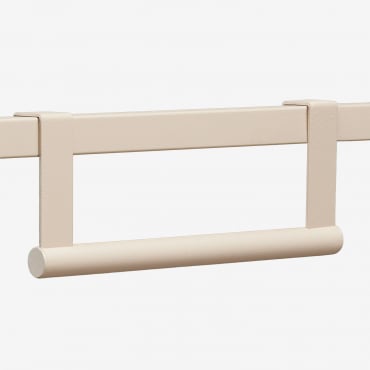 Porta Strofinacci Per Cucina Modulare Da Esterno In Acciaio Rivana Tapioca Beige & ↔︎ 20 Cm - Sklum