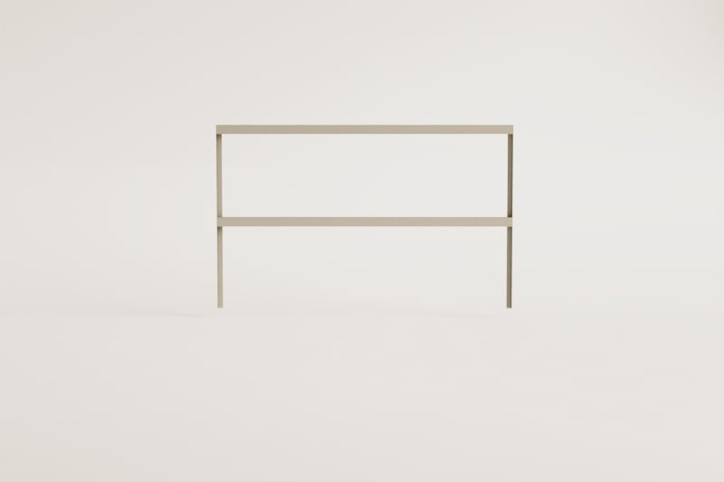 Pannello 80x50 cm per cucina modulare da esterno in acciaio Rivana