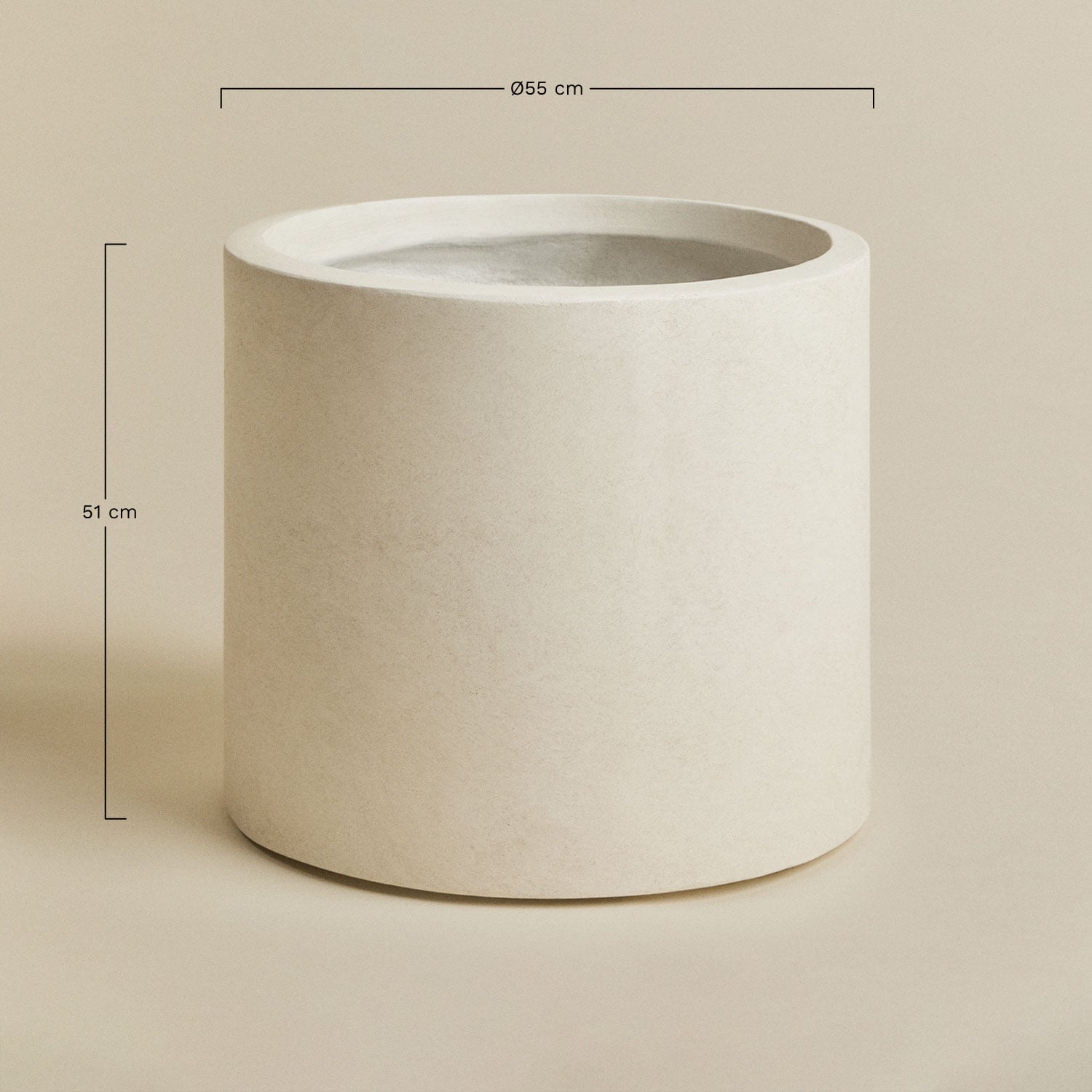 Vaso in cemento Aurevi, MISURE