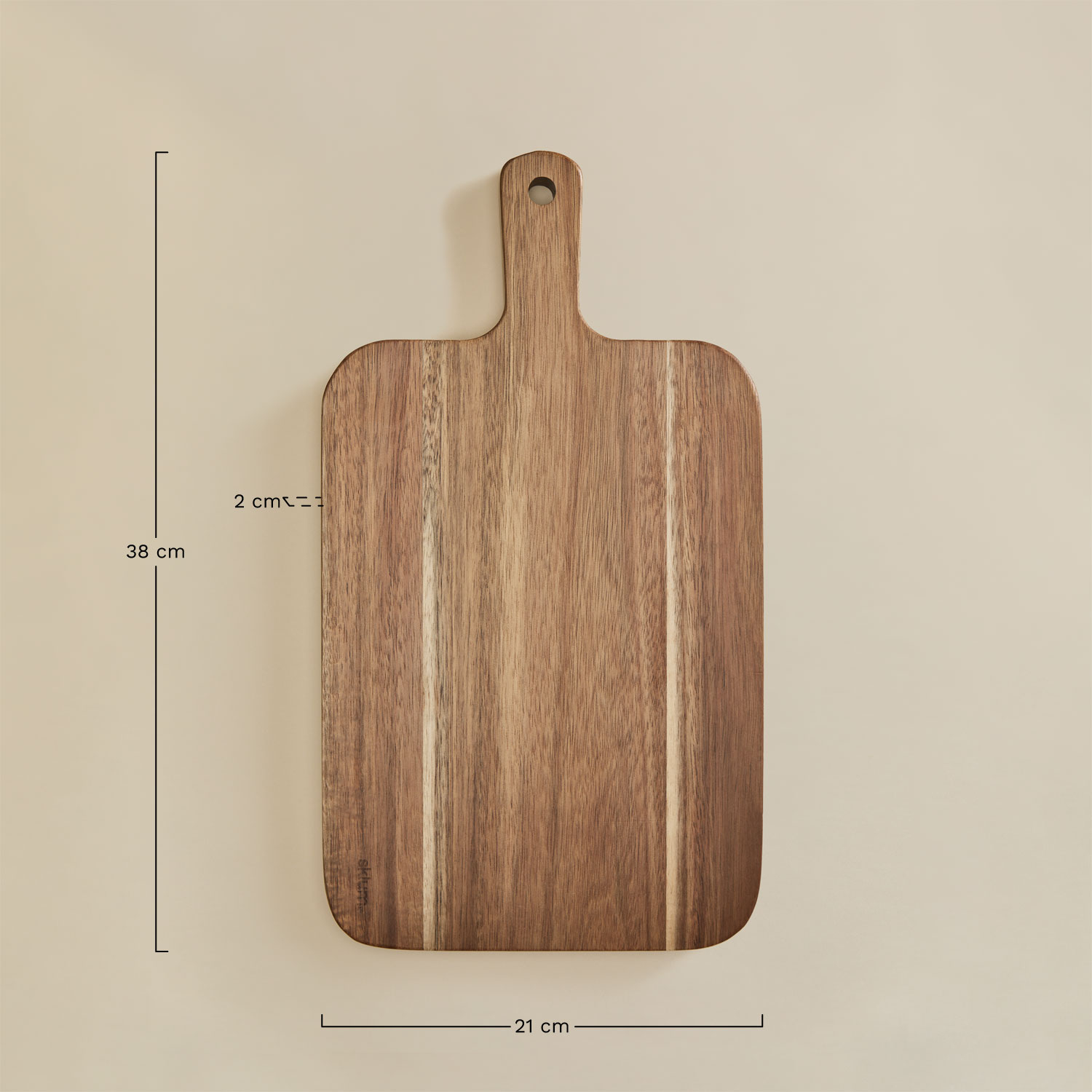 Lumley tagliere in legno di acacia, MISURE