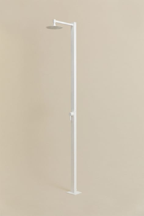 Doccia da esterno in acciaio inox Hernan