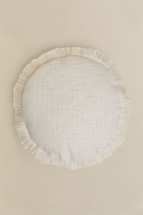 Cuscino rotondo Ø40 cm in cotone Soncey