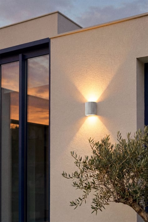 Applique da parete LED per esterni in alluminio Barein