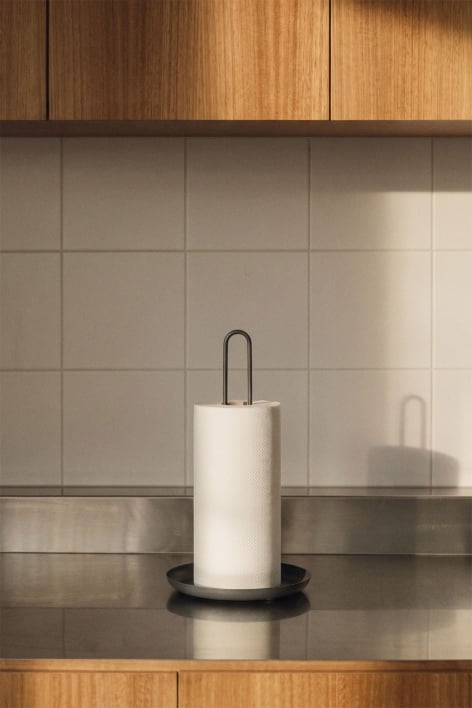 Portarotoli da cucina in ferro Aitziber