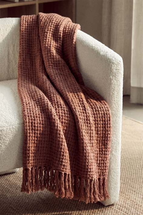 Plaid in ciniglia Tirset