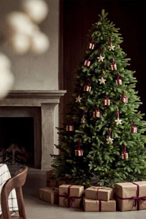 Albero di Natale con luci LED Nauri
