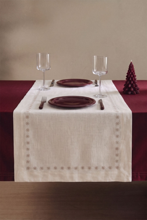 Runner da tavola 50x160 cm in cotone Naviresa