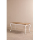 Tavolo da pranzo allungabile in legno (160-190x80 cm) Greyse, immagine in miniatura 3