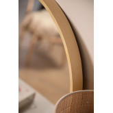 Specchio da parete rotondo in legno Yiro, immagine in miniatura 5