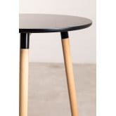 Tavolo alto rotondo in MDF e metallo (Ø60 cm) Royal Design, immagine in miniatura 3