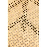Sgabello alto con schienale in legno Mikel , immagine in miniatura 5