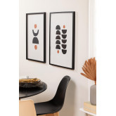 Set di 2 posters decorativi (50x70 cm) Piet, immagine in miniatura 1