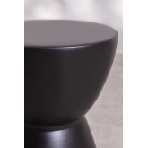 Tavolino rotondo in ceramica Tao, immagine in miniatura 3