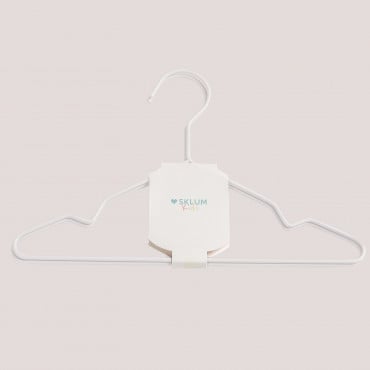 Set Di 2 Grucce Mofli Kids Bianco - Sklum