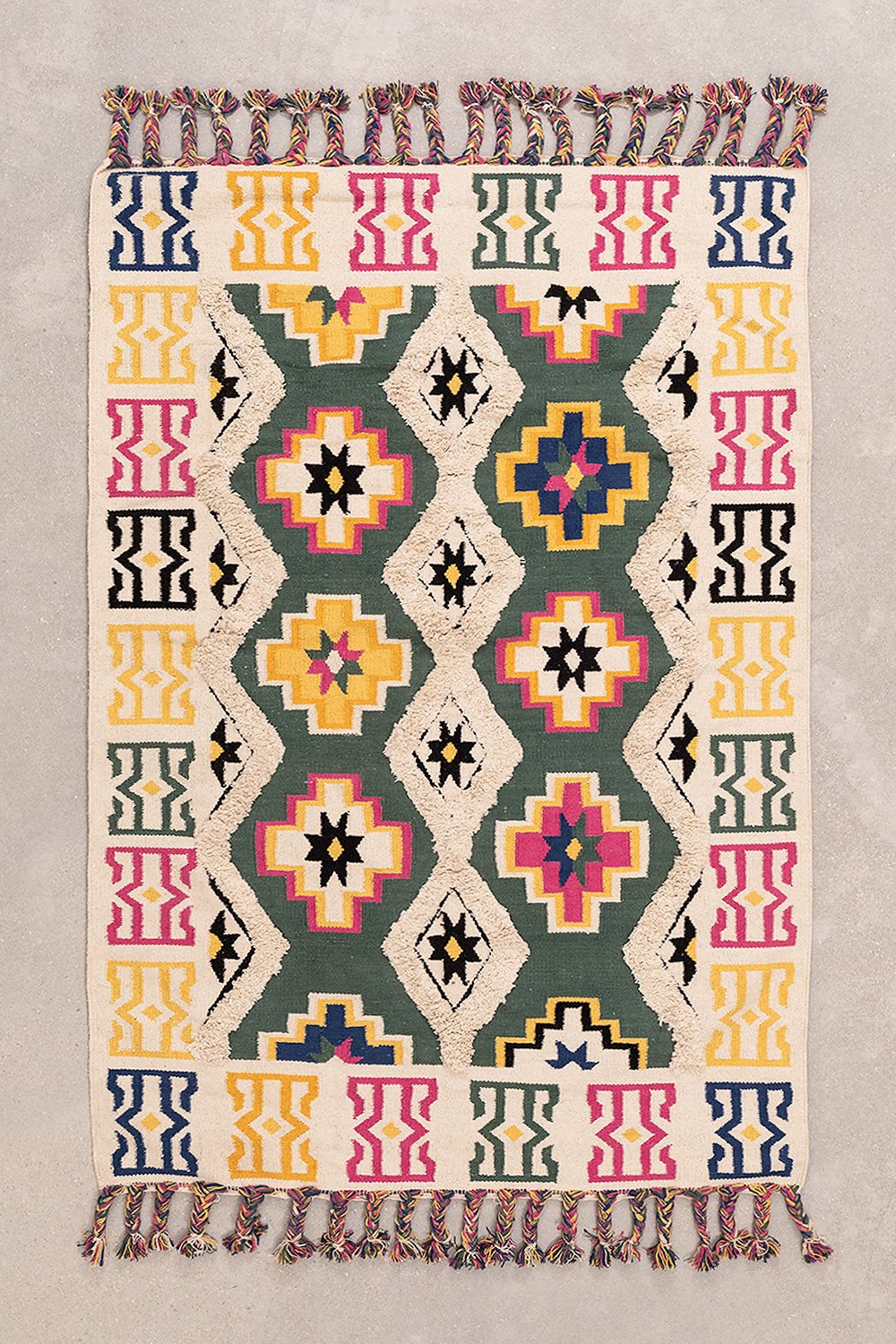 Tappeto in cotone (181x121,5 cm) Anfu, immagine della galleria 1