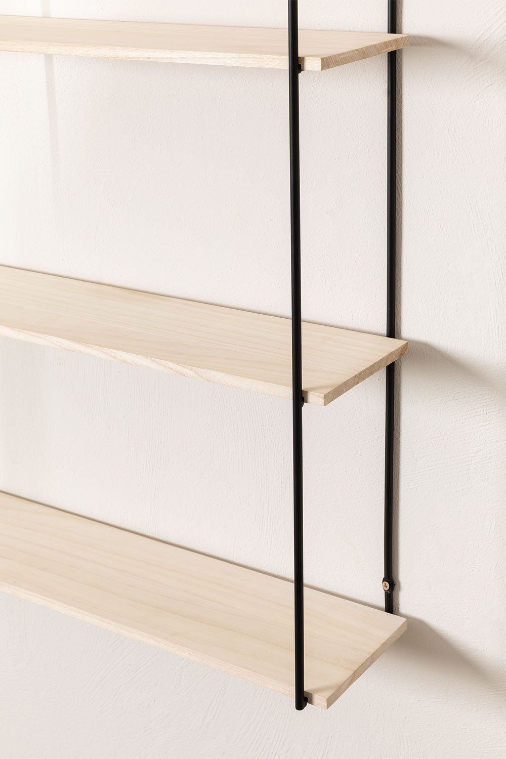 Scaffale a muro in acciaio e legno Arison, immagine della galleria 4