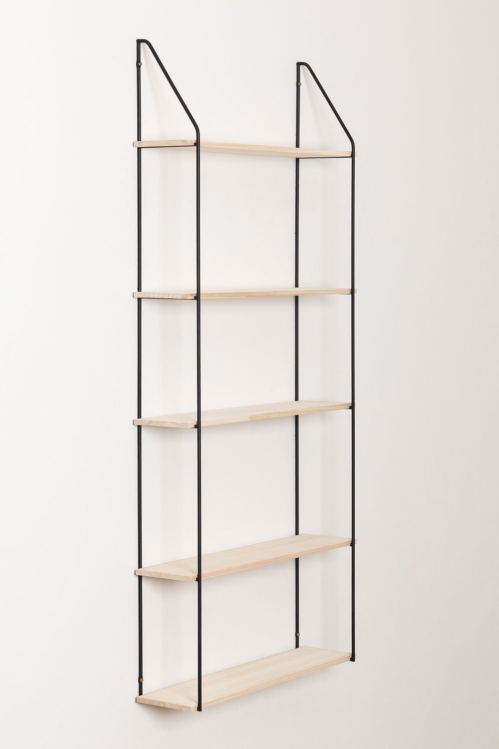 Libreria da parete ↔︎ 65 cm in legno e acciaio Arison, immagine della galleria 3