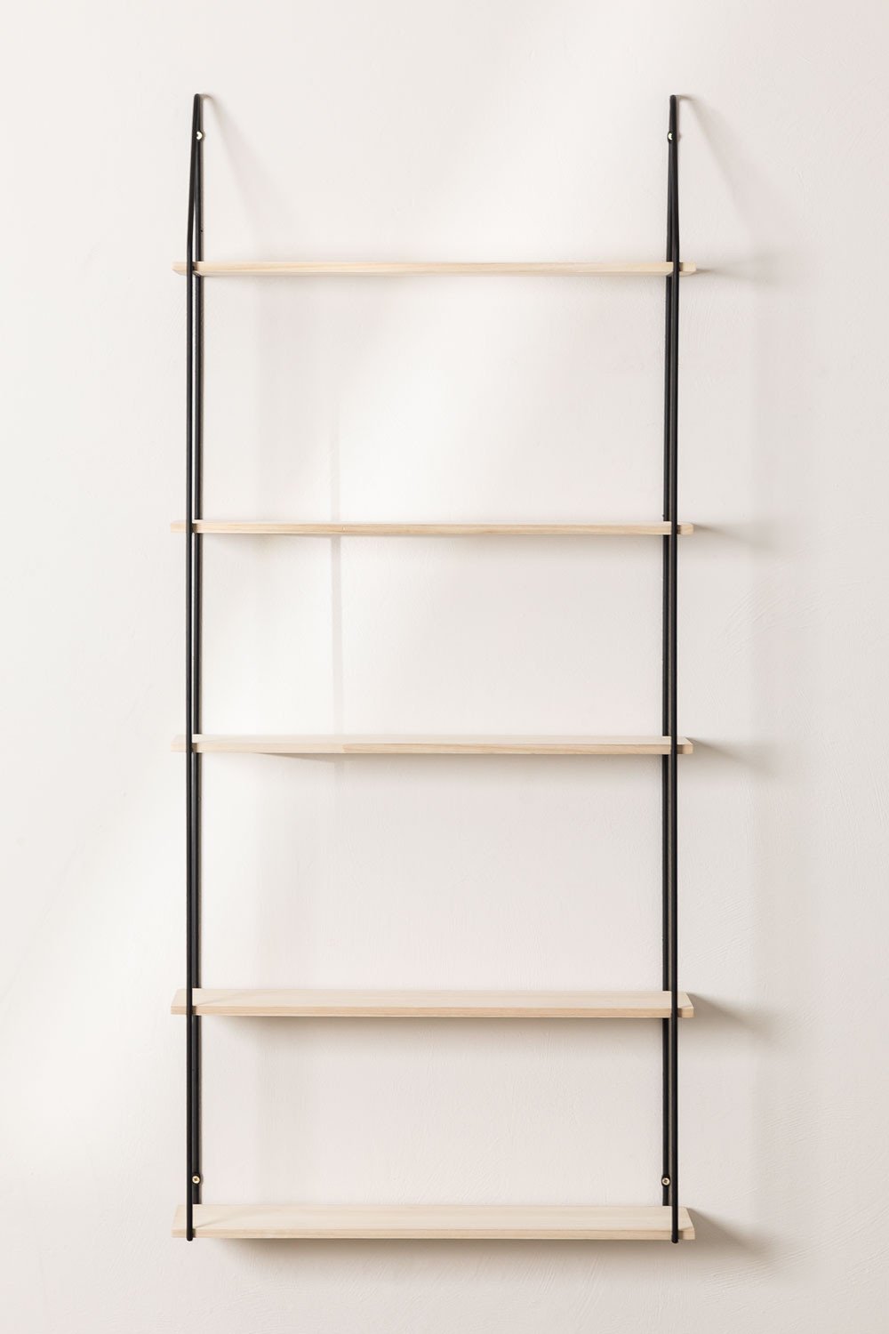 Libreria da parete ↔︎ 65 cm in legno e acciaio Arison, immagine della galleria 4