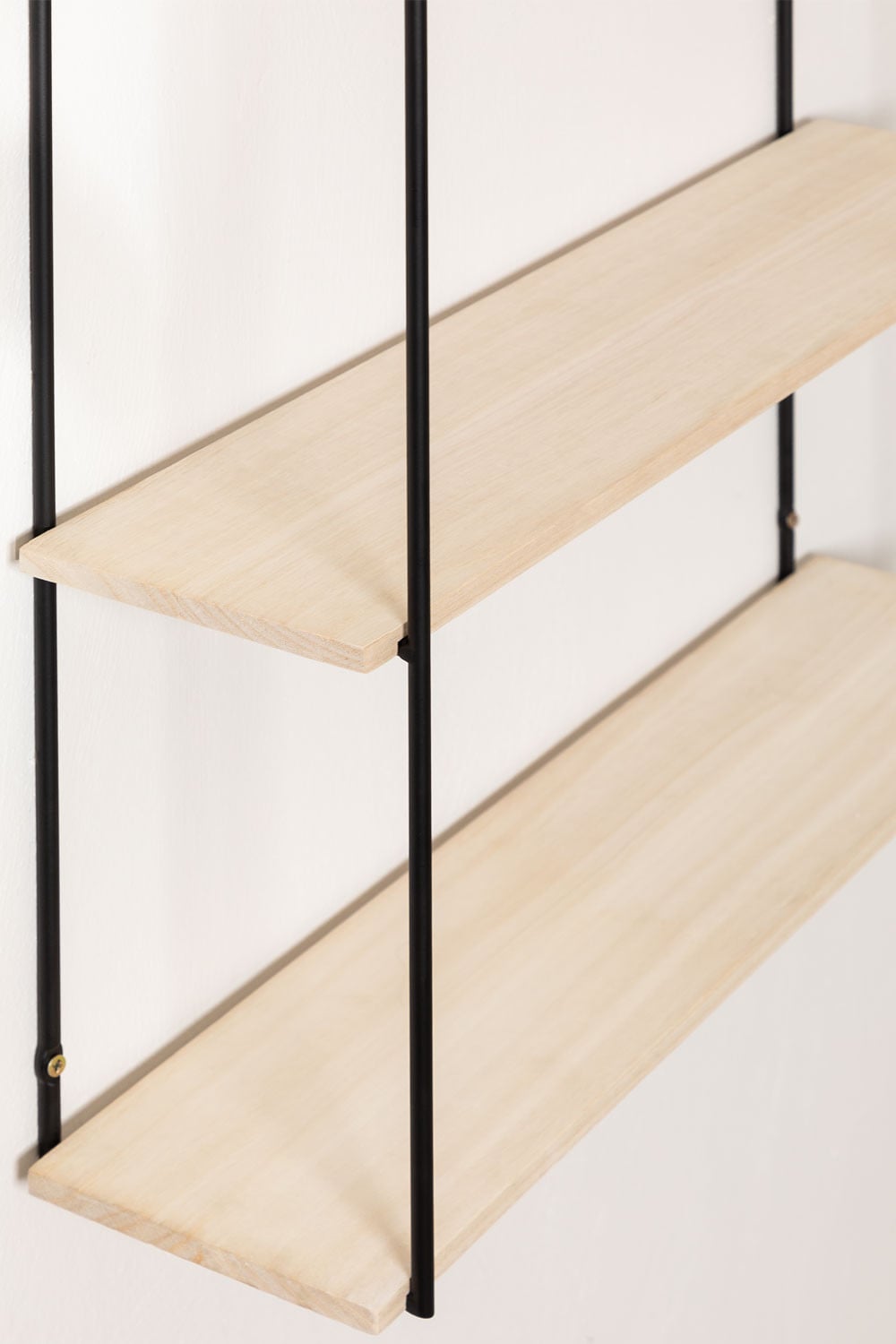 Libreria da parete ↔︎ 65 cm in legno e acciaio Arison, immagine della galleria 5
