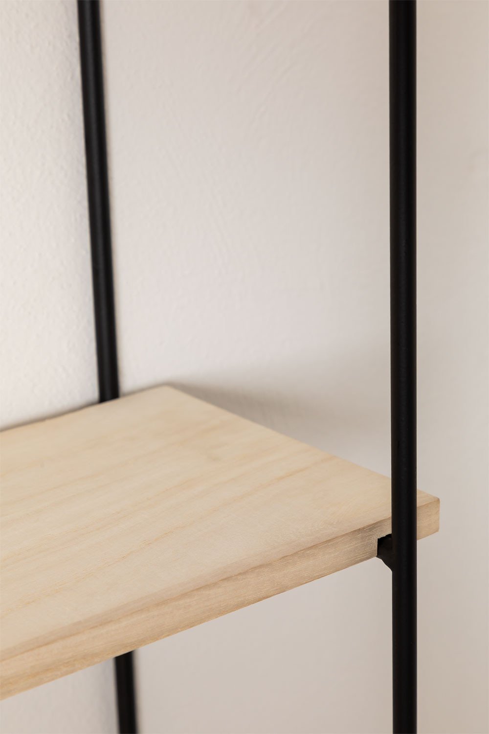 Libreria da parete ↔︎ 65 cm in legno e acciaio Arison, immagine della galleria 6