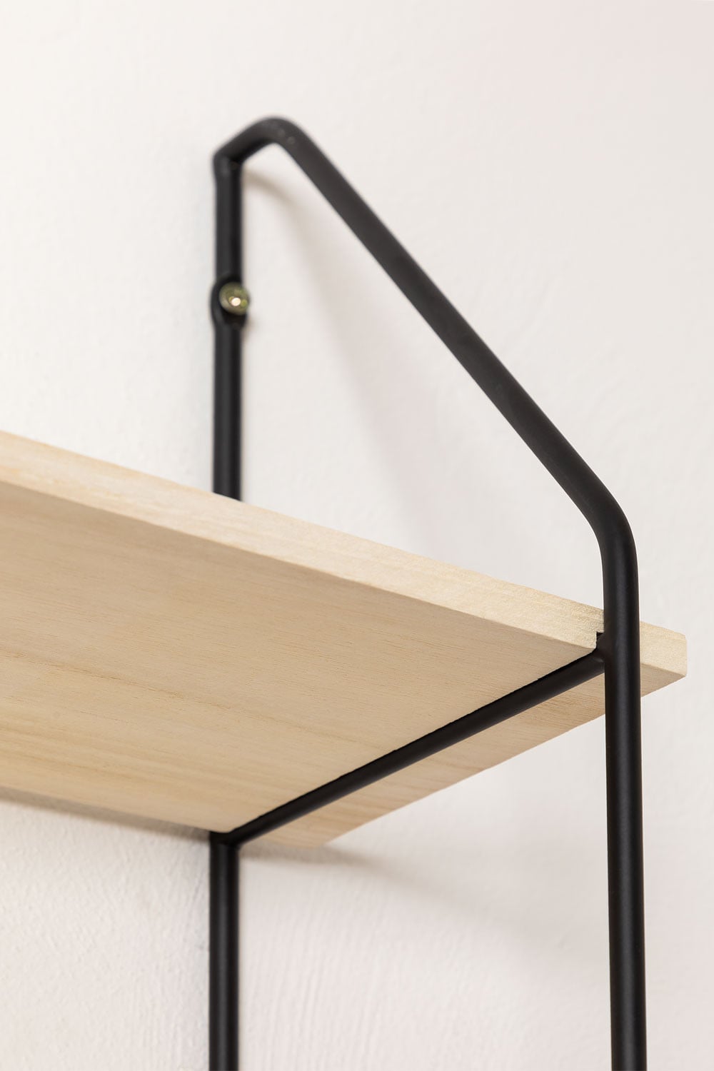 Libreria da parete ↔︎ 65 cm in legno e acciaio Arison, immagine della galleria 7