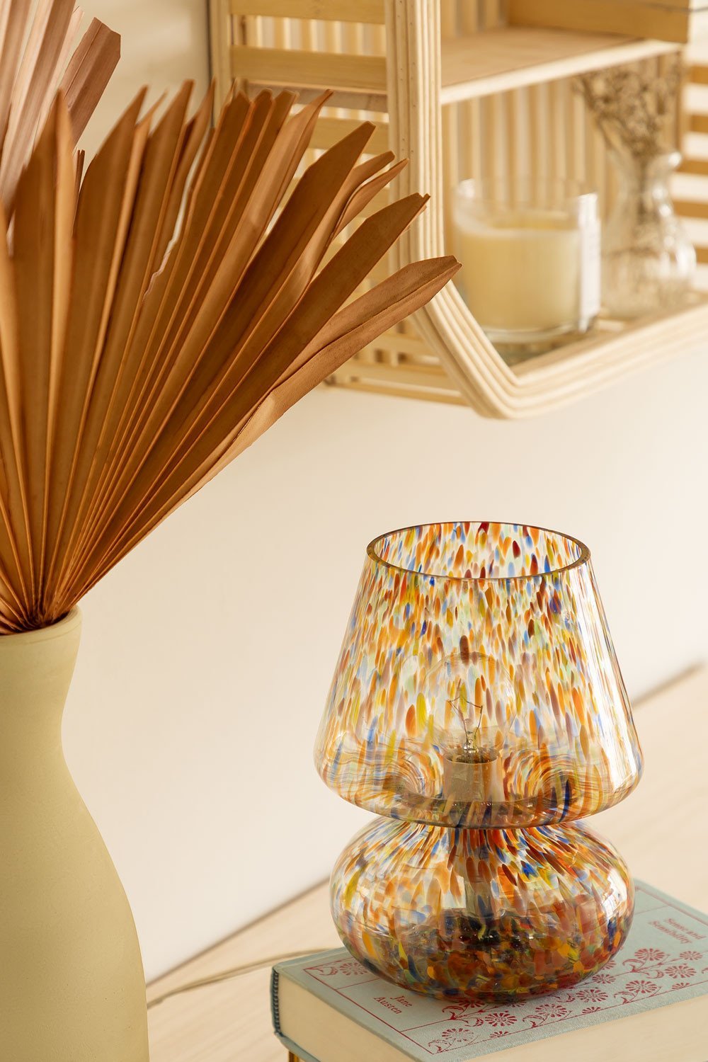Lampada da tavolo in vetro Suri, immagine della galleria 1