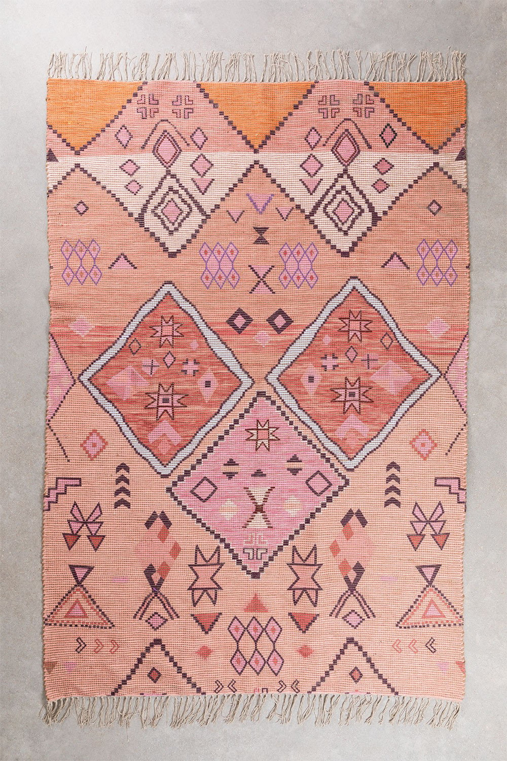 Tappeto in juta e tessuto (274x172 cm) Nuada, immagine della galleria 1