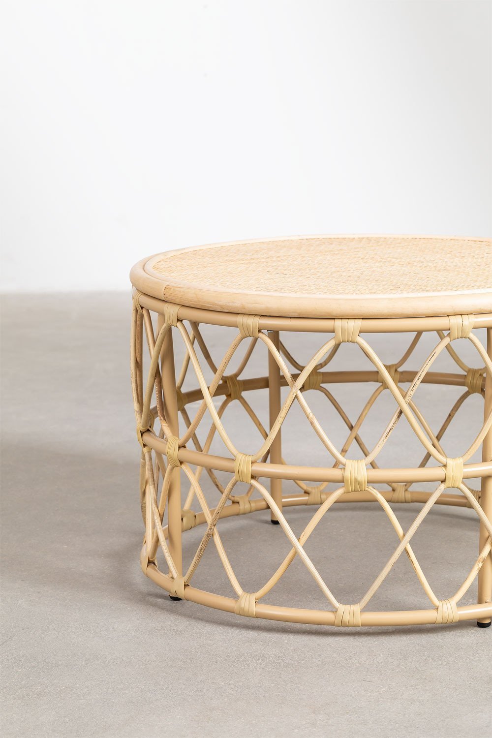 Tavolino Rotondo in Rattan Zan, immagine della galleria 3