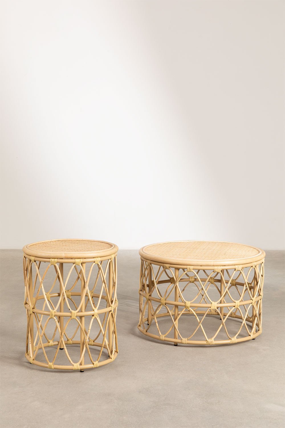 Tavolino Rotondo in Rattan Zan, immagine della galleria 7