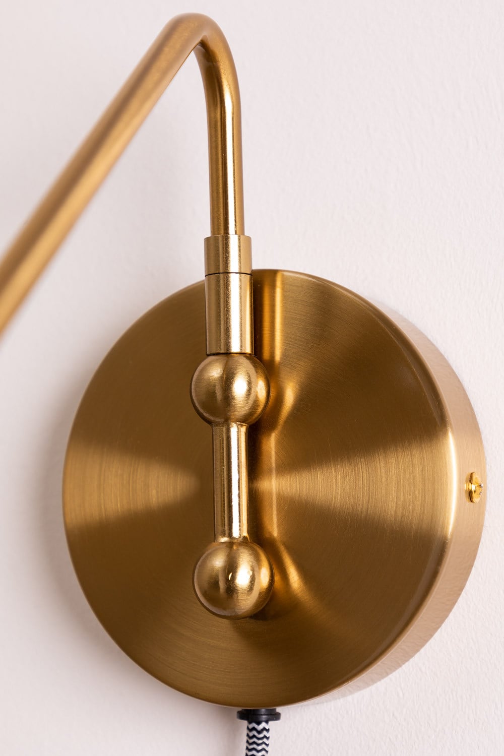 Lampada da parete orientabile in ferro metallizzato Lizz - SKLUM